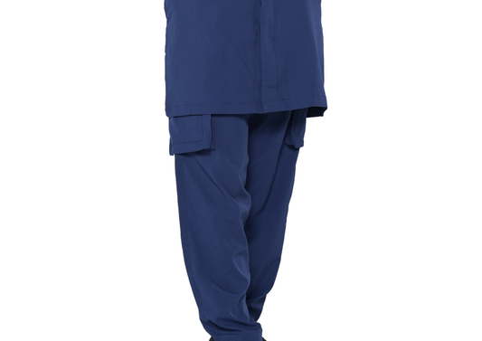 Amina (FEMALE) Modest Scrubs Cargo Trouser