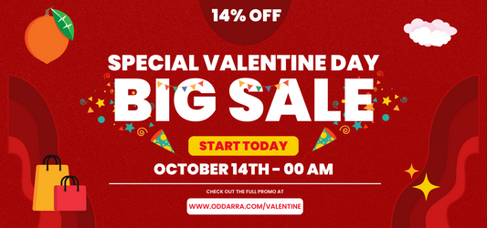 SPECIAL VALENTINE DAY PROMO - 14% OFF