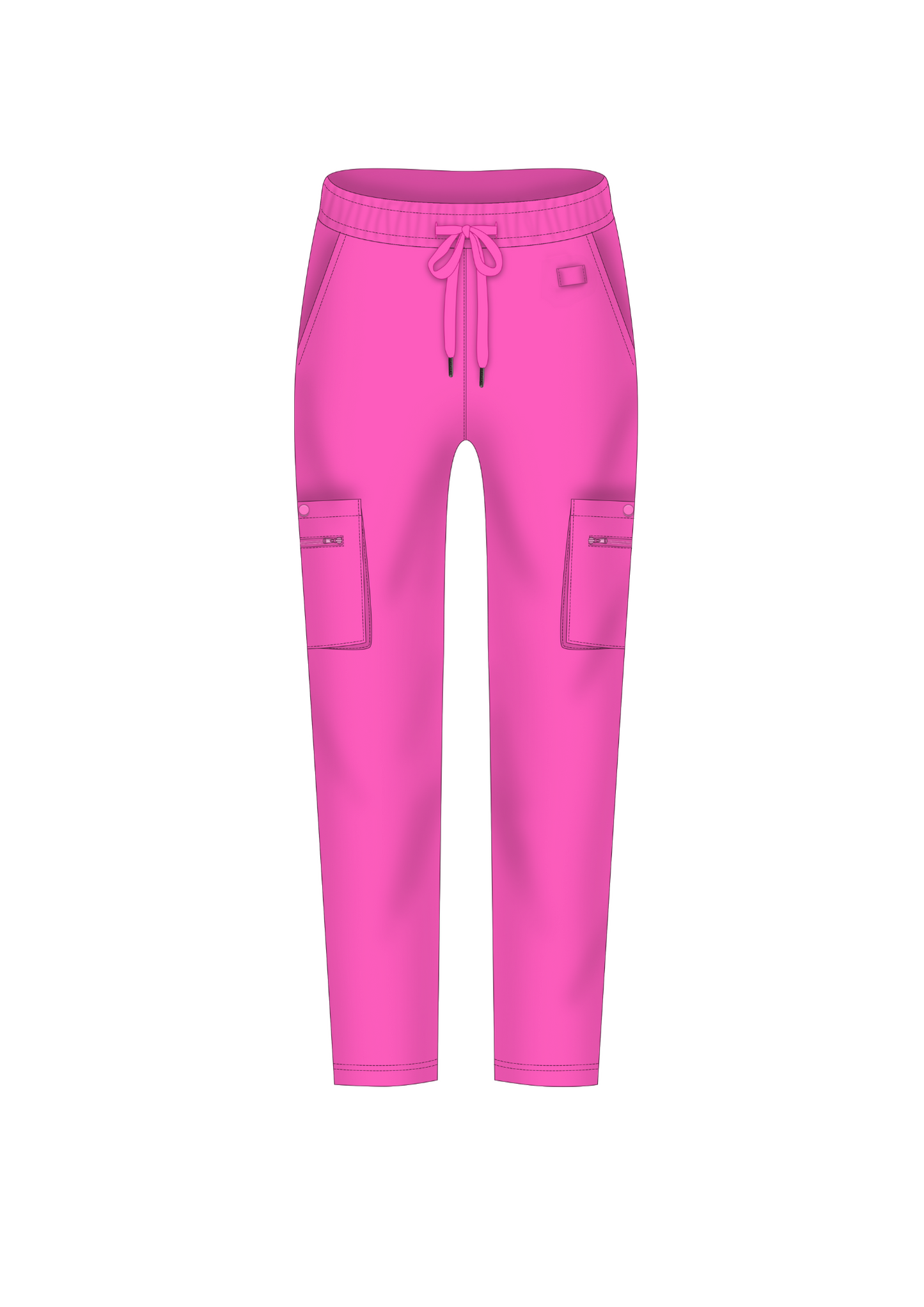 Amina (FEMALE) Modest Scrubs Cargo Trouser