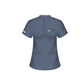 Amara (FEMALE) Buttoned Collarless Scrub Top